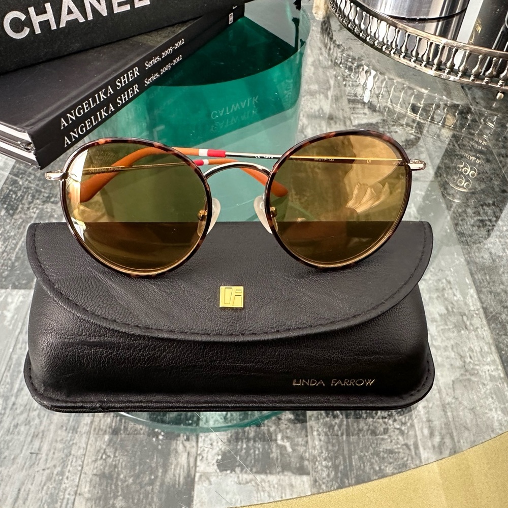 Orlear Brown x Linda Farrow Super Rare Sunglasses New